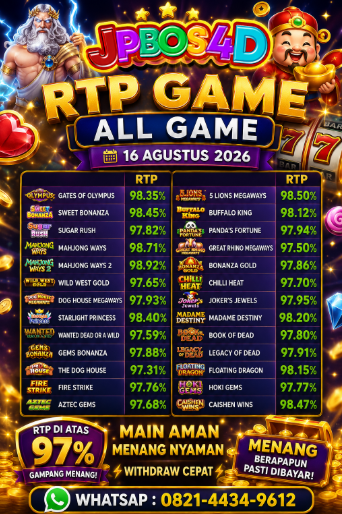 DINDAFADILgs8's tweet photo. JPBOS4D GAME GACOR ALL SLOT HARI INI 2026
Whatsap : 0821-4434-9612
Link 👇👇
https://t.co/r6KrRPZ0oT
https://t.co/wgJDNbyk3J

#MALUKU4D
#JPBOS4D
#fypシ゚viral 
#fypシ゚viralシfypシ゚ 
#TRANDING
#fypviraltwitter 
#Storyx18plus 
#SlotGame 
#slotindonesia
#MONTOK https://t.co/biXzxjZBaW