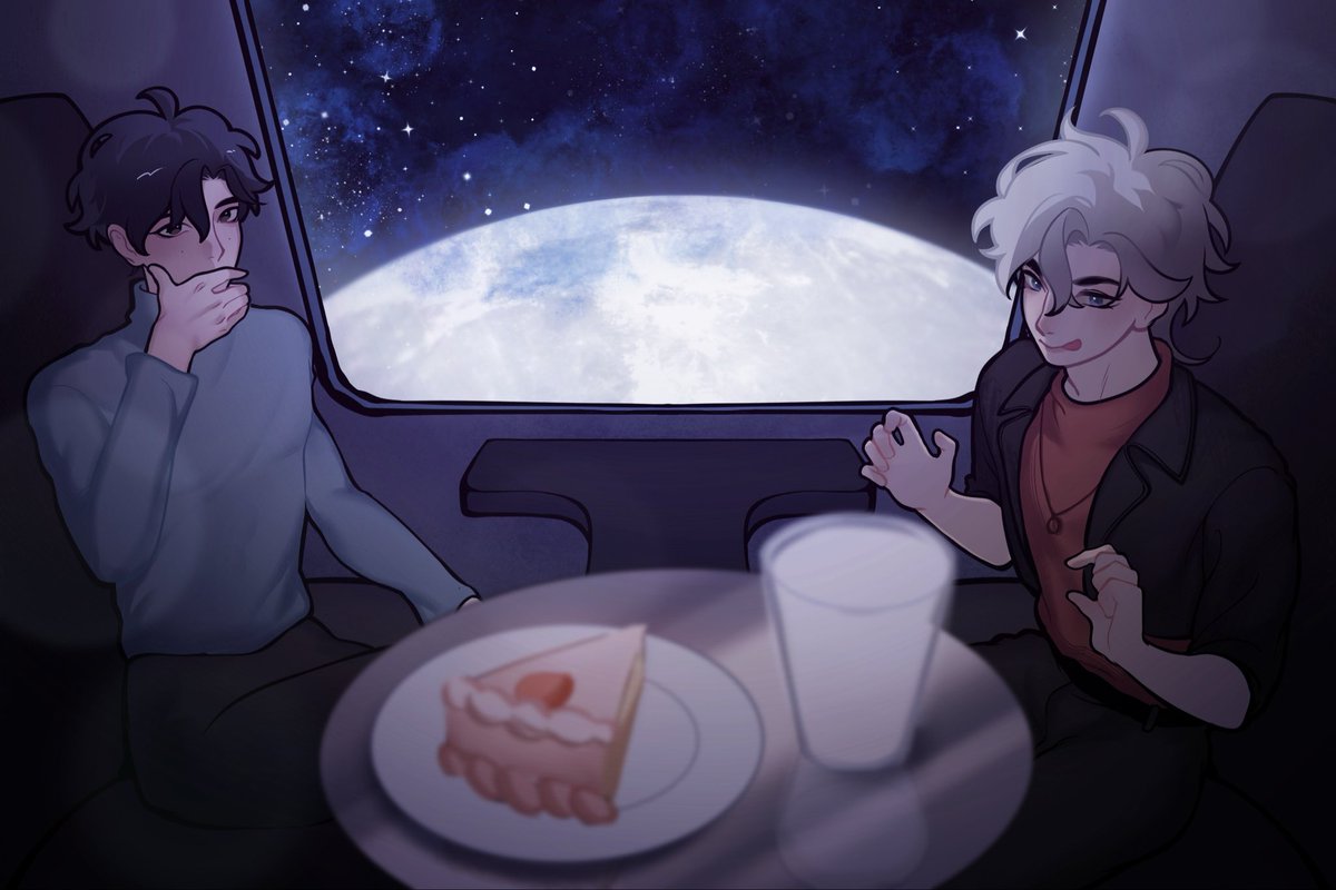 b_0R4X's tweet photo. there’s always room for dessert #oc #originalcharacter https://t.co/KsIu3sk6UK