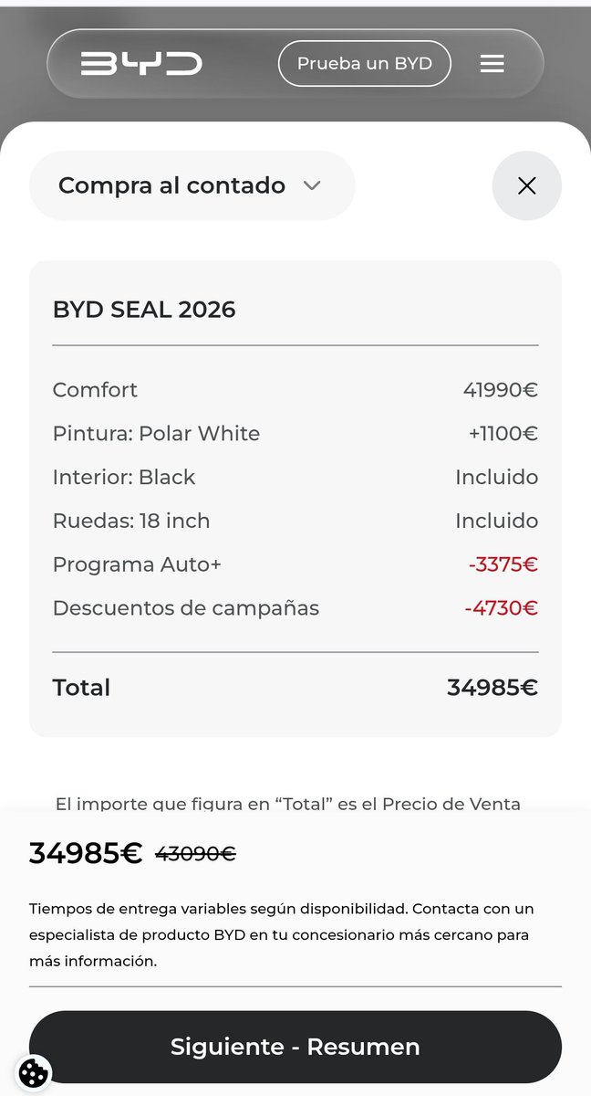 alberto120278's tweet photo. @dinerosinfiltro Es de locos el precio del golf comparado con este coche eléctrico a mi parecer mucho mejor y con muchos menos gastos https://t.co/2ssFy1uQHw