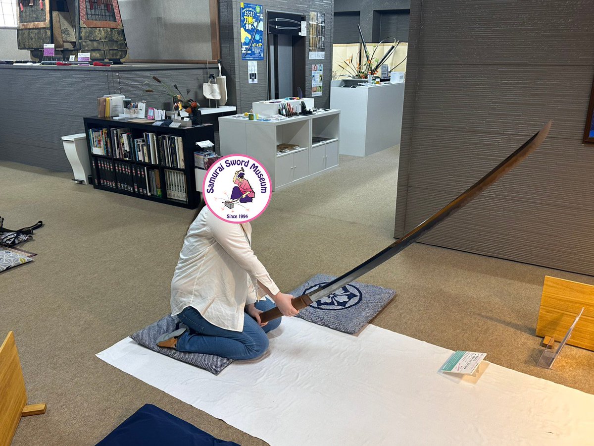 Samurai_Museum's tweet photo. 【真夏の大太刀チャレンジ -最終日-】
みなさんチャレンジ大成功！ https://t.co/ytBLnDrGk5