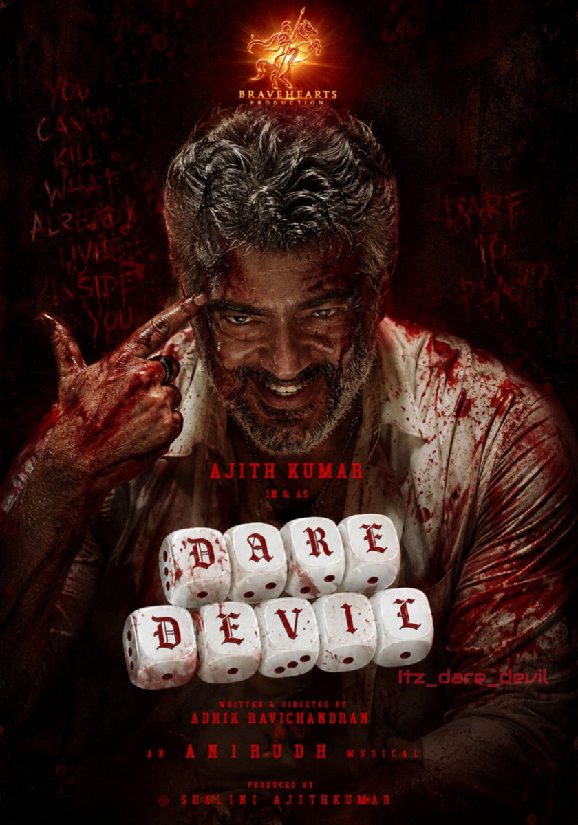 Itz_Dare_Devil's tweet photo. #DareDevil my poster design for my dear @Akracingoffl πππ―π₯π₯π₯΅πβοΈ
#DareToPlay
@Adhikravi @anirudhofficial Maamey π―π₯π₯π₯΅πβ€οΈ
#Ajithkumar
#AjithkumarRacing #DareDevil
#Gladiators https://t.co/ssEHd2uSjj