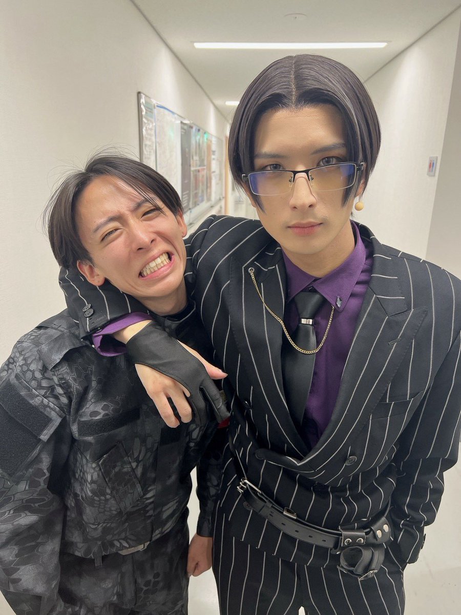 ryusei_wake's tweet photo. #舞台新宿羅生門 ⑫公演目ありがとうございました！！

いよいよ16:30-大千秋楽です🥲
最後までよろしくお願いします！

薩長さん。大好きです。 https://t.co/krdRVJE6oE