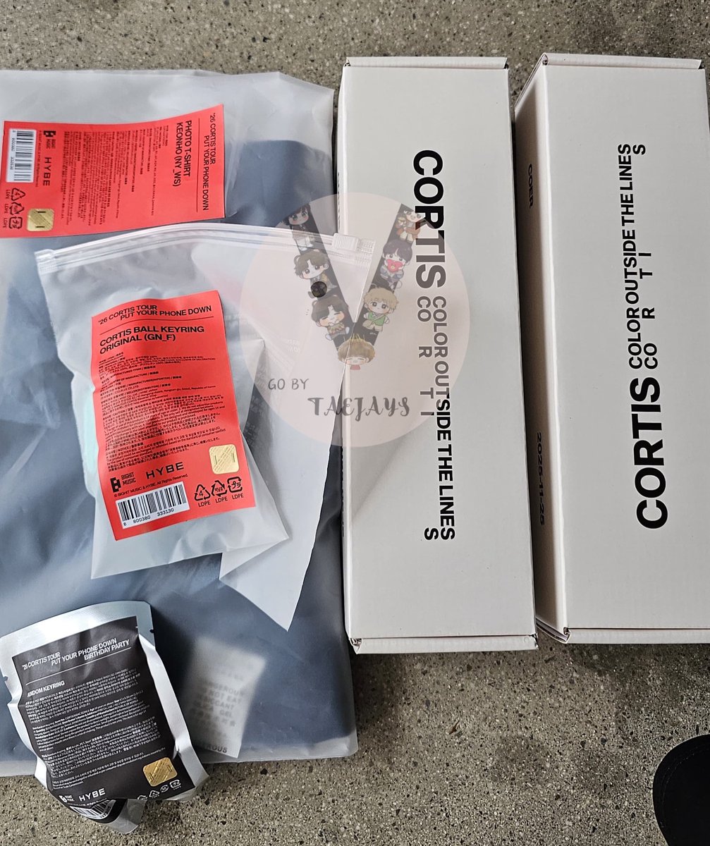 thisistaejays's tweet photo. #taejays_proof secured 🔐

offline store visit (day 2)
cortis ‘26 pypd pop-up merch 

Thank you for purchasing and patiently waiting 🙇🏻‍♀️🤍 https://t.co/wvFKzoF1bo