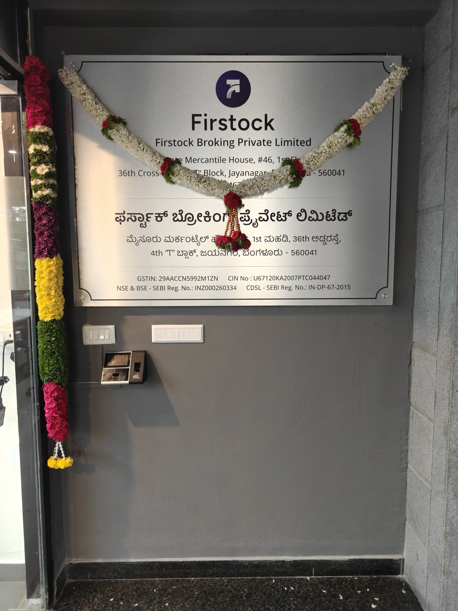 vikramfirstock's tweet photo. In 2021, Firstock began with a simple idea to build what matters to traders.

We started small and bootstrapped, with the support of friends, family, and a handful of people who believed in what we were trying to build.

Today, nearly 30,000 accounts have been opened and 7,000 traders actively use Firstock almost entirely through word of mouth.

That journey would not have been possible without the trust, support, and encouragement of our customers and the trading community around us.

Today, on this auspicious occasion, we move into a much larger office and begin a new chapter for Firstock.

A bigger space. Bigger ambitions. And an even greater responsibility to keep building what matters.

Thank you for being a part of our journey. We’re just getting started.