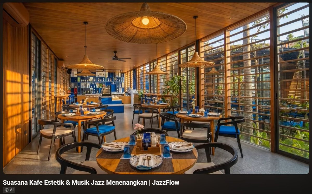 JazzFlow123's tweet photo. ☕ Step into your new favorite digital café... Our latest video is LIVE! 🎷

Need a break from the hustle or the perfect background music to get things done? 🎧 We’ve just released a brand-new video on JazzFlow!

​🎧 Find more of our vibes on Youtube!

​#JazzFlow #CafeVibes #Jazz https://t.co/pCezZ1bMX1