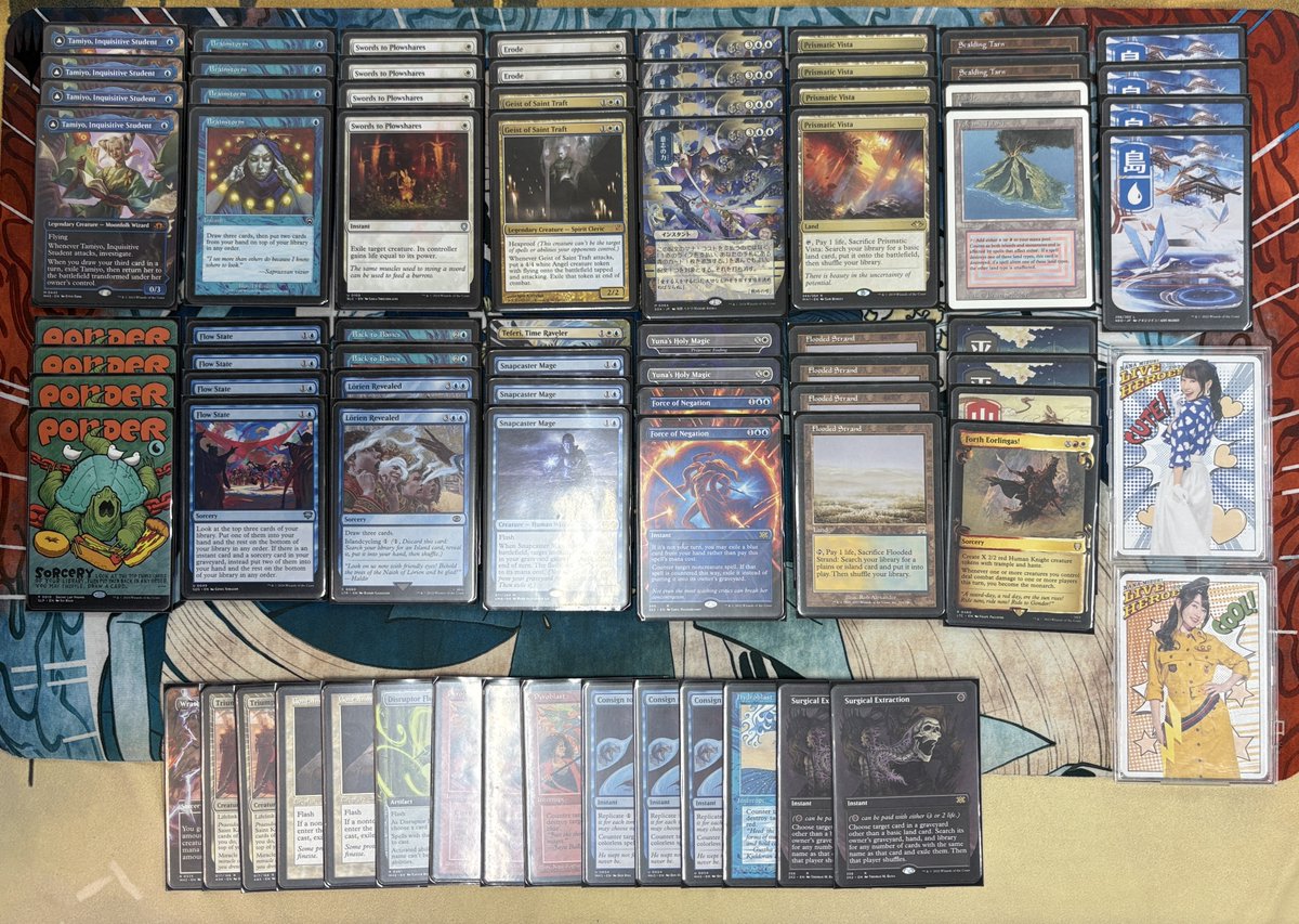 CardshopSerra's tweet photo. 【大会情報】

本日のレガシー大会に
ご参加いただいた皆様、ありがとうございました。

優勝デッキは
「ジェスカイMJ」
でした。
おめでとうございます🎉

#mtg #Cardshop_Serra https://t.co/OXLNTQxYrF