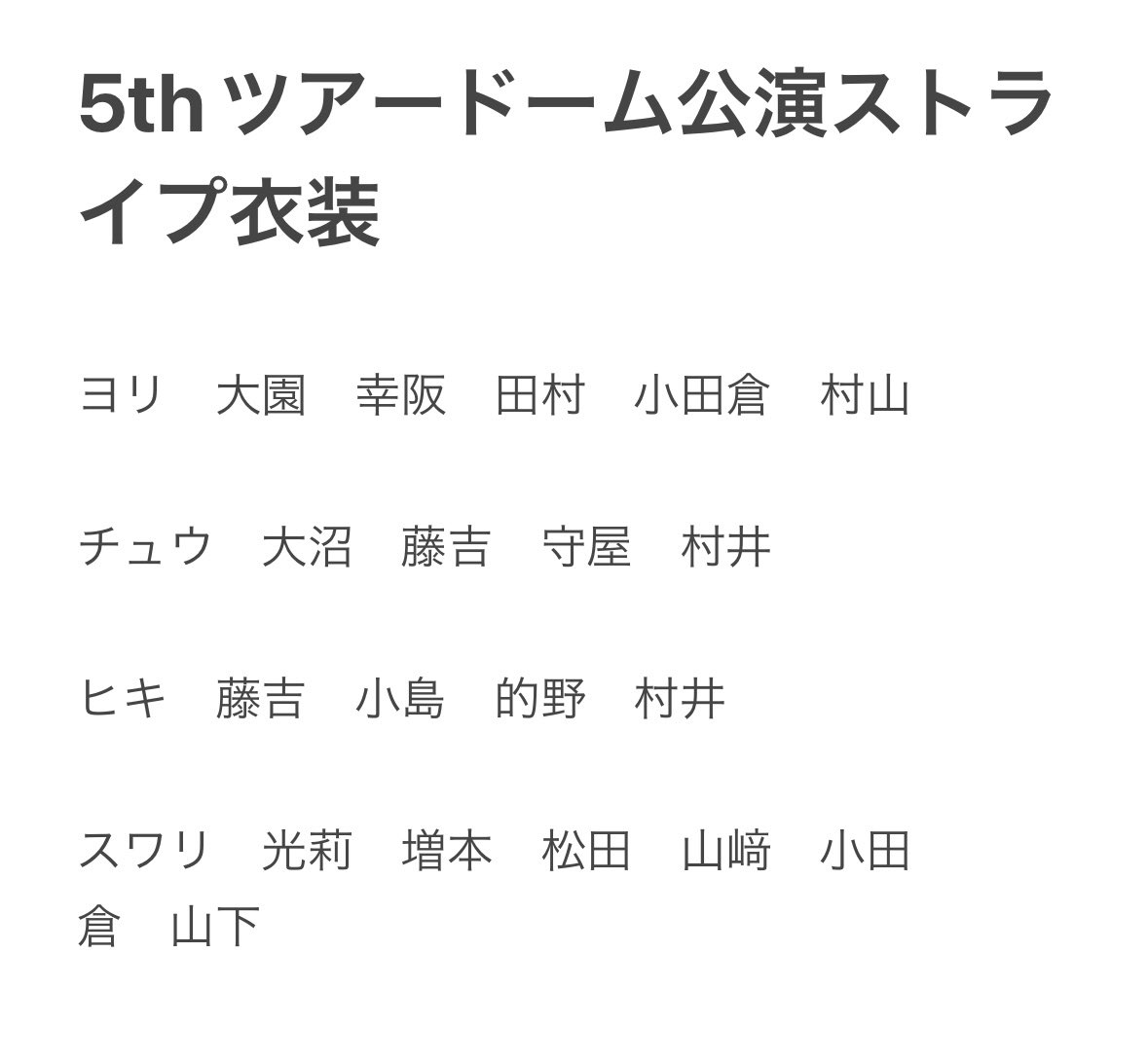airiko_s's tweet photo. 櫻坂46 生写真　トレ

ストライプ衣装、アニラライブ衣装、ドームOP衣装

譲：画像1.2.3

求：画像4（理子谷口優先）

🌸本日現地トレ https://t.co/OnTm0ufLQo