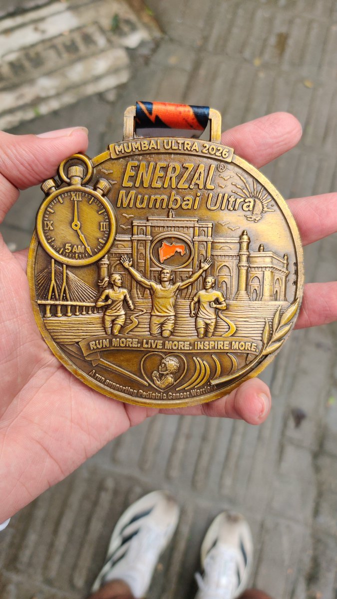 thearjunjadeja's tweet photo. Mumbai Ultra Relay - 12hours - 116kms

Kunal - 30km
Arjun - 26km
Rohan - 30km
Shubham - 30km

#mumbaiultra2026 https://t.co/Xsk7pDJ4Yt