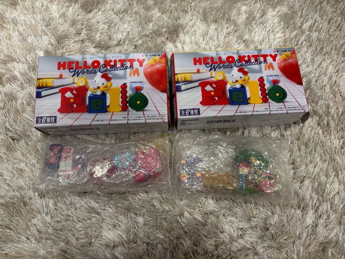IOO4__M's tweet photo. 【交換】サンリオ HELLO KITTY Words Collection ハローキティ ワーズコレクション

譲) 3 Smile　×1
      6 Kawaii   ×1

求) 同種 4 Angel > 2 Aloha ※画像2枚目
　  > 異種キティ > 定価+送料

郵送交換又は東京手渡し https://t.co/PANB55NTOm