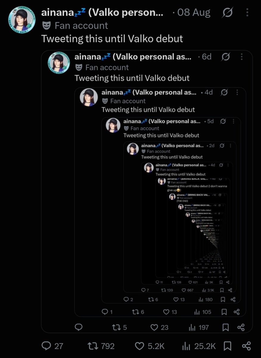 sad_eepy's tweet photo. Tweeting this until Valko debut (Ya Allah I'm tired👩🏻‍🦯) https://t.co/KJ1AaAOTcZ