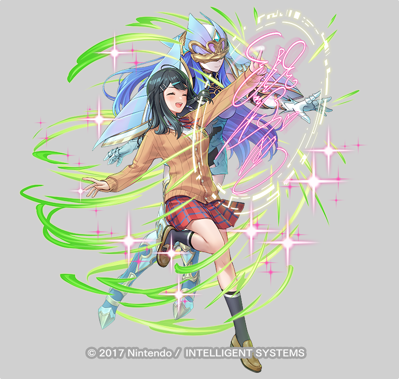 neoneooon09's tweet photo. ファイアーエムブレム ヒーローズにて、「喚ばれし女子高生 つばさ」を描かせていただきました💫 #FEヒーローズ https://t.co/ElcH1JFpYU
