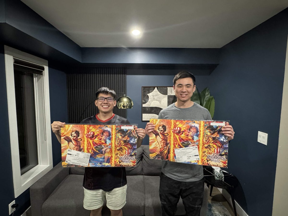 caojoshuaTCG's tweet photo. 2nd place Calgary TC 7-1 as mihawk!

Shoutouts to @xtotxc first in regional  @EmperorOngEXE for T32 TC and @ZettaCRZ hawk362! B2B regional wins for Honeydew!

Kata ✅️
Kata ✅️🎲
Mihawk ✅️🎲
Guffy ✅️
Red luffy ✅️🎲
Teach ✅️
Mihawk ✅️
Penel ❌️🎲 https://t.co/DR6N6JIDh0