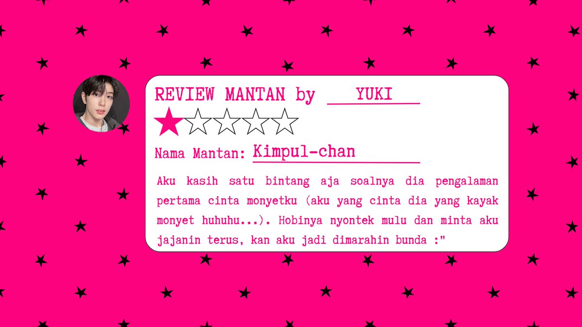 yukiilupa's tweet photo. @LupainAkuPlis Ini ya review cinta monyetku bersama kimpul-chan https://t.co/nIXiUDLYuH
