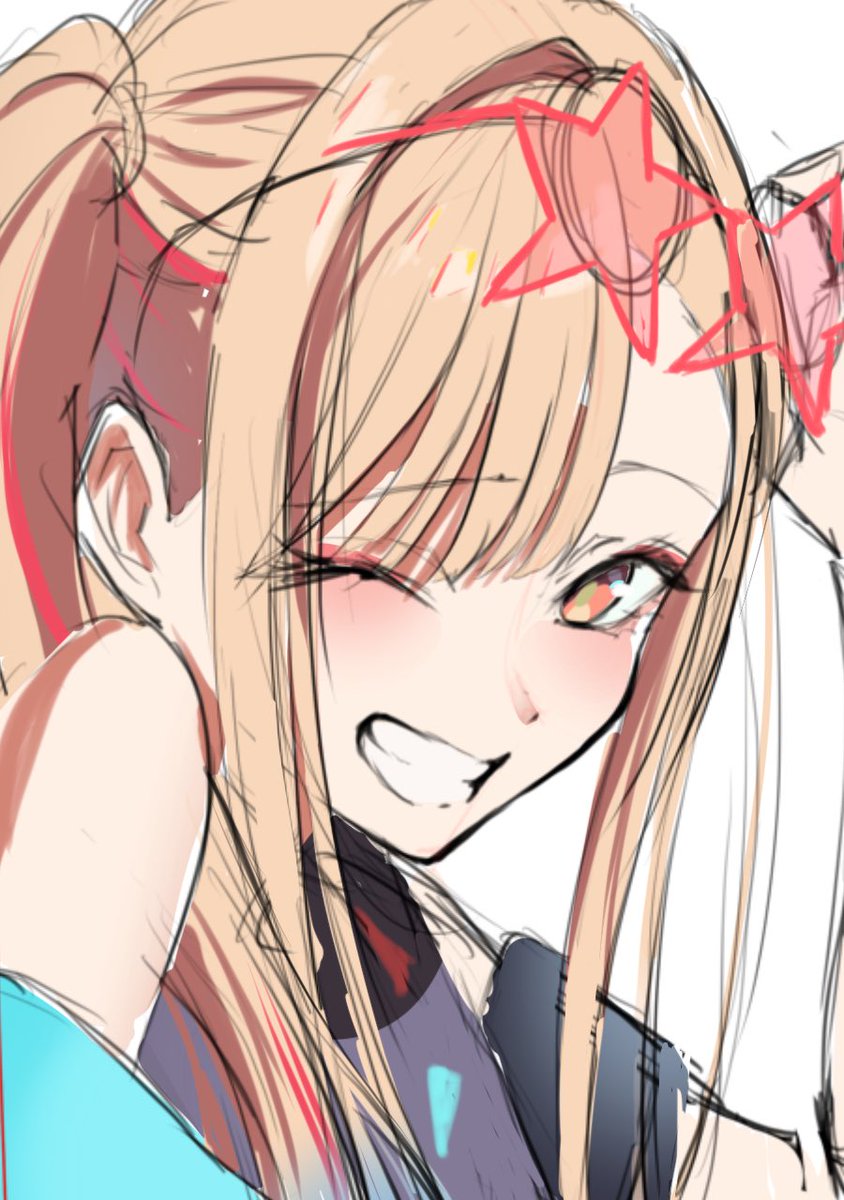 fumi_ill_28's tweet photo. どアップかぐやwip https://t.co/wONT9YnO10