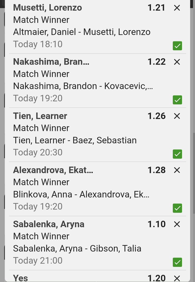 Percy_Nkatlo's tweet photo. 10 odds tennis slip🎾💸💥🔥💰🤑
BW69485243 - pls retweet for punters https://t.co/3hdvMDZgYs