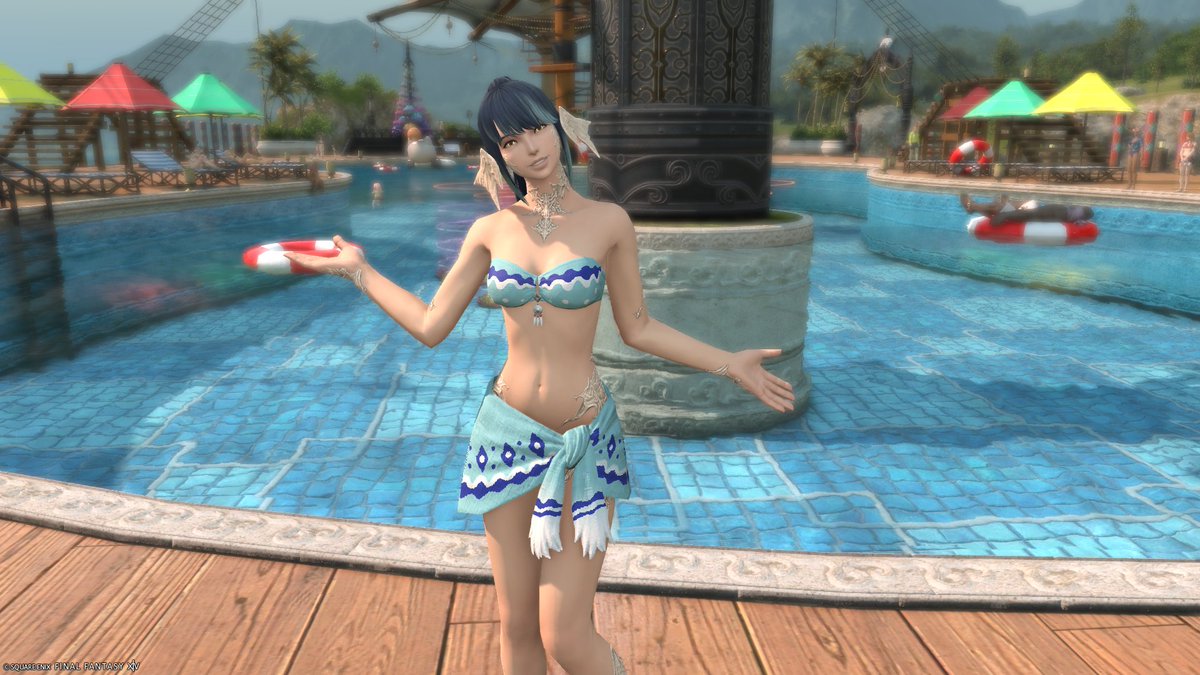 enemyzola's tweet photo. 紅蓮祭参加してきました～^^
次女は楽しんできましたw

#FF14 
#FF14SS https://t.co/aM1jTW756U