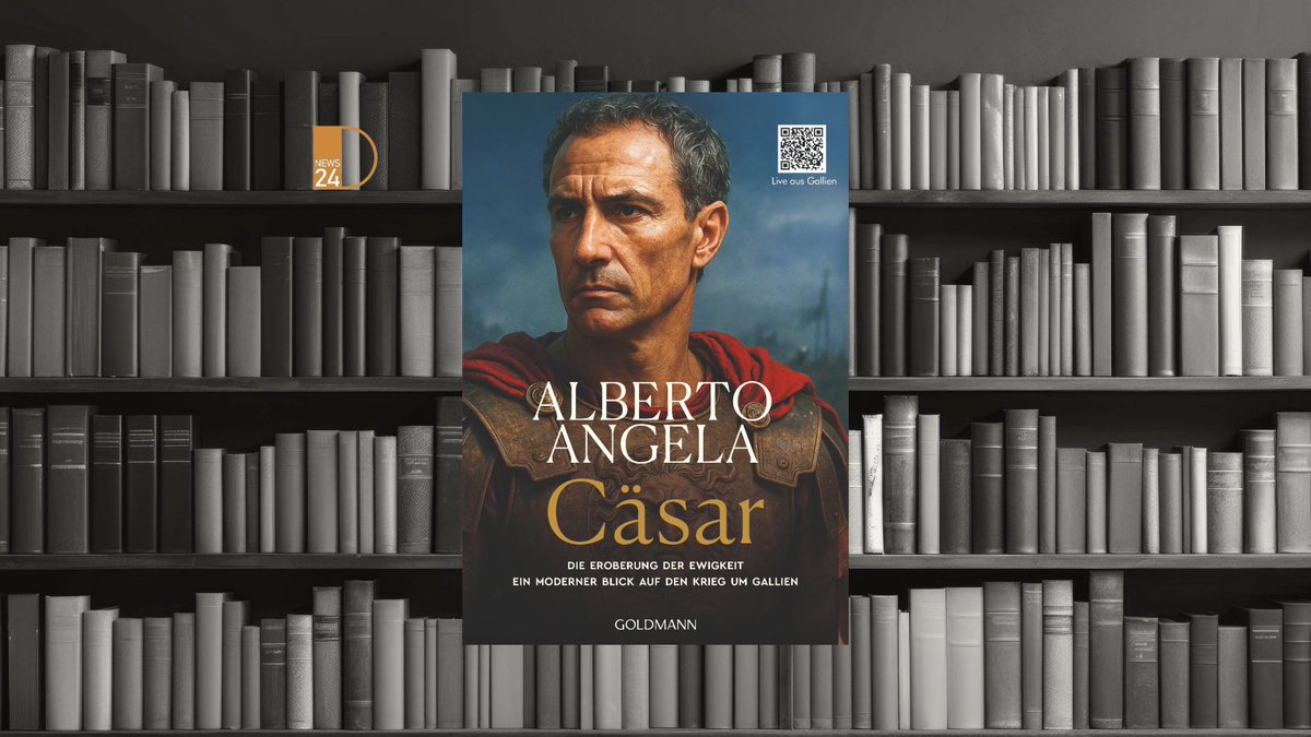 DNEWS24Medien's tweet photo. #Buchtipp: #Cäsar
Die Eroberung der Ewigkeit. Ein moderner Blick auf den Krieg um #Gallien. Von Alberto Angela.
#DNEWS24 #AlbertoAngela
https://t.co/c1jwXLcZ0y https://t.co/paBoriDs9W