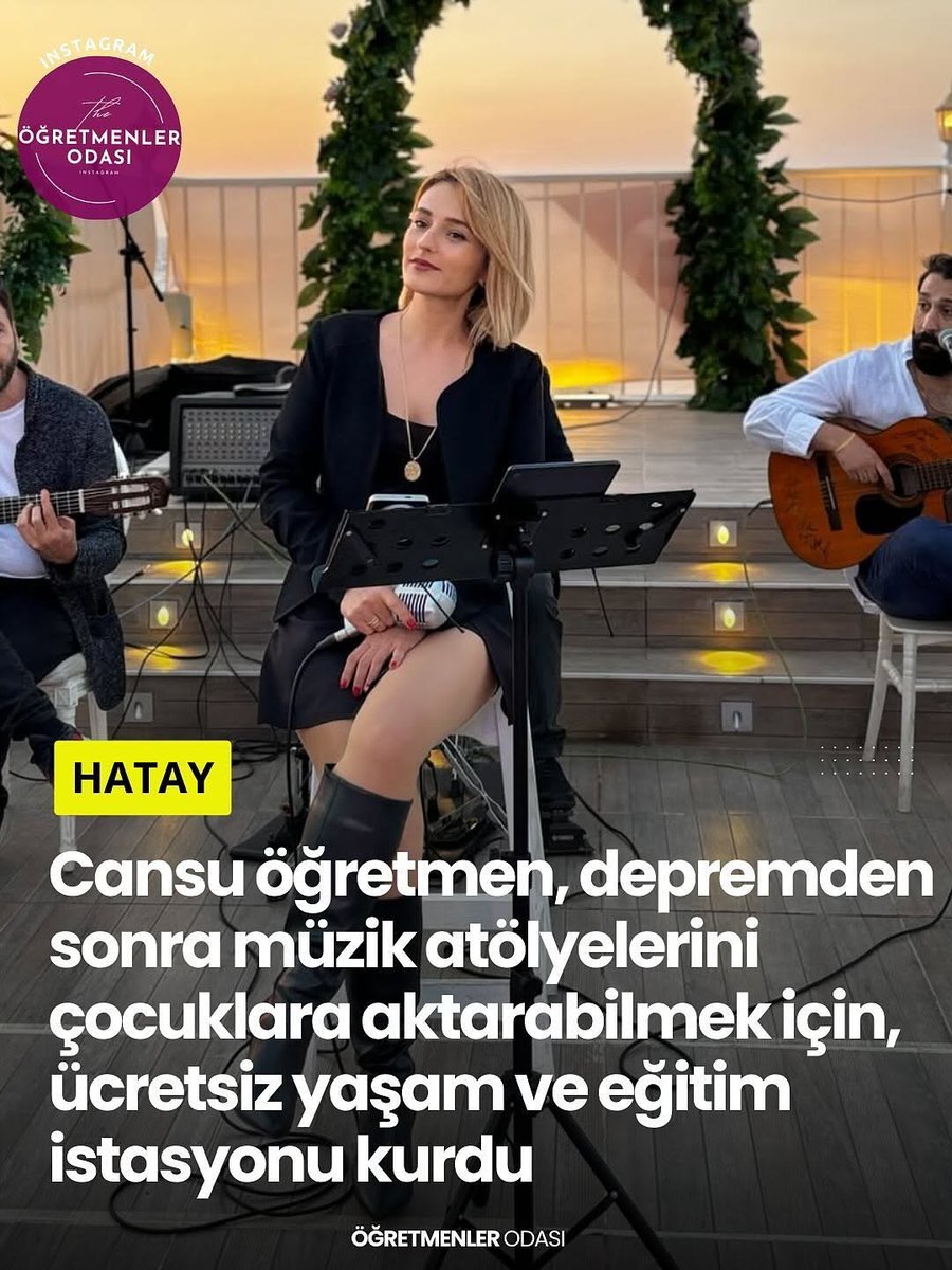 BiloLok13's tweet photo. Cansu öğretmen, depremden sonra köy köy, sokak sokak dolaşarak yaptığı müzik atölyelerini çocuklara aktarabilmek için kalıcı ve sürdürülebilir bir alana dönüştürdü.
Hatay Defne’de çocukların ücretsiz eğitime eriştiği 6 odalı bir yaşam istasyonu kurdu... https://t.co/1mDANSsu9Q