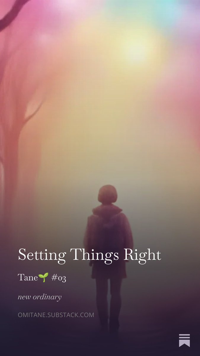 any_omi's tweet photo. 🌱 Start with Tane

Short and long reflections on understanding yourself, making choices, and growing through everyday life.

Read / listen ↓
Tane🌱：https://t.co/gwNK7e7GyO https://t.co/Mu4LIiVkcj