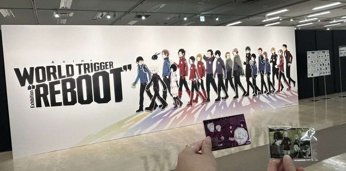 wt_tj7's tweet photo. 2回目のワートリREBOOT展へ✨
じっくり堪能出来て良かったです！
そして特典といい、何から何まで私は恵まれすぎている…🙏神
ワ民さんとのお好み焼き最高🤭♡
本日もありがとうございました！！！ https://t.co/aVsPL2Iwoh