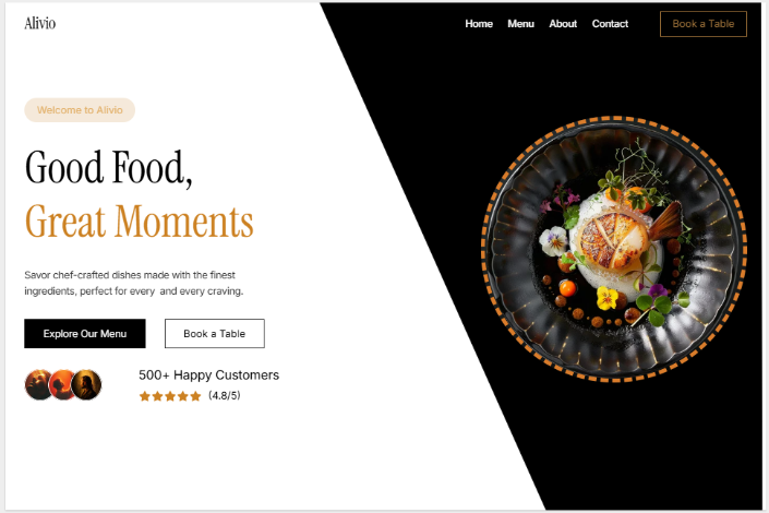 za8415969's tweet photo. New Restaurant Hero Concepts 🍽

Designed for a modern restaurant experience — https://t.co/mZS3zwNaBA