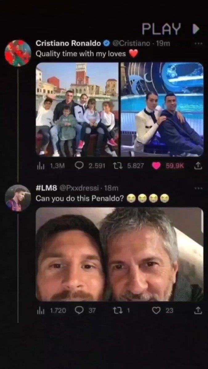 PranayFigo's tweet photo. @snowbal020 @laligafraudss Look who's fans are talking about shame.... Where were you when Pessi fans were mocking Ronaldo in his grief? https://t.co/7cRWvgIXuG