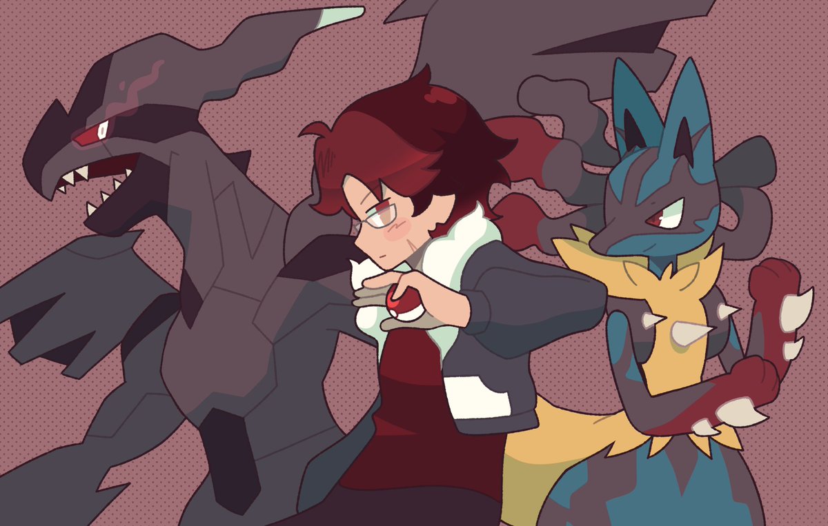 leafboiunu's tweet photo. lucario and zekrom are a cool duo 
@_VGen_  #vgencomms #commissonopen #pokemonartㅤㅤ https://t.co/d2Q9KARucE