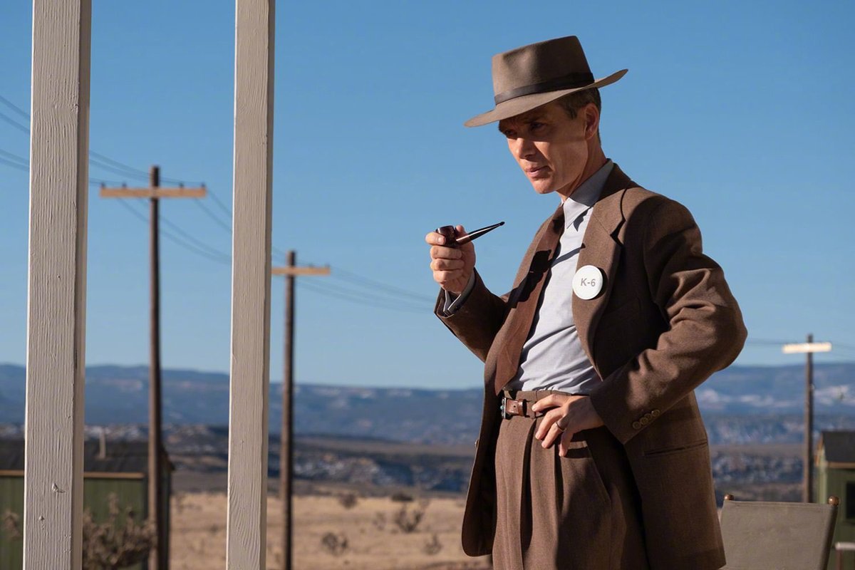 JudyErvin2's tweet photo. Just finished binge-watching Oppenheimer and my mind is still blown. The cinematography, performances, and tension—absolute masterclass in filmmaking. No notes, just vibes for days. https://t.co/Lz0Uuh21sS