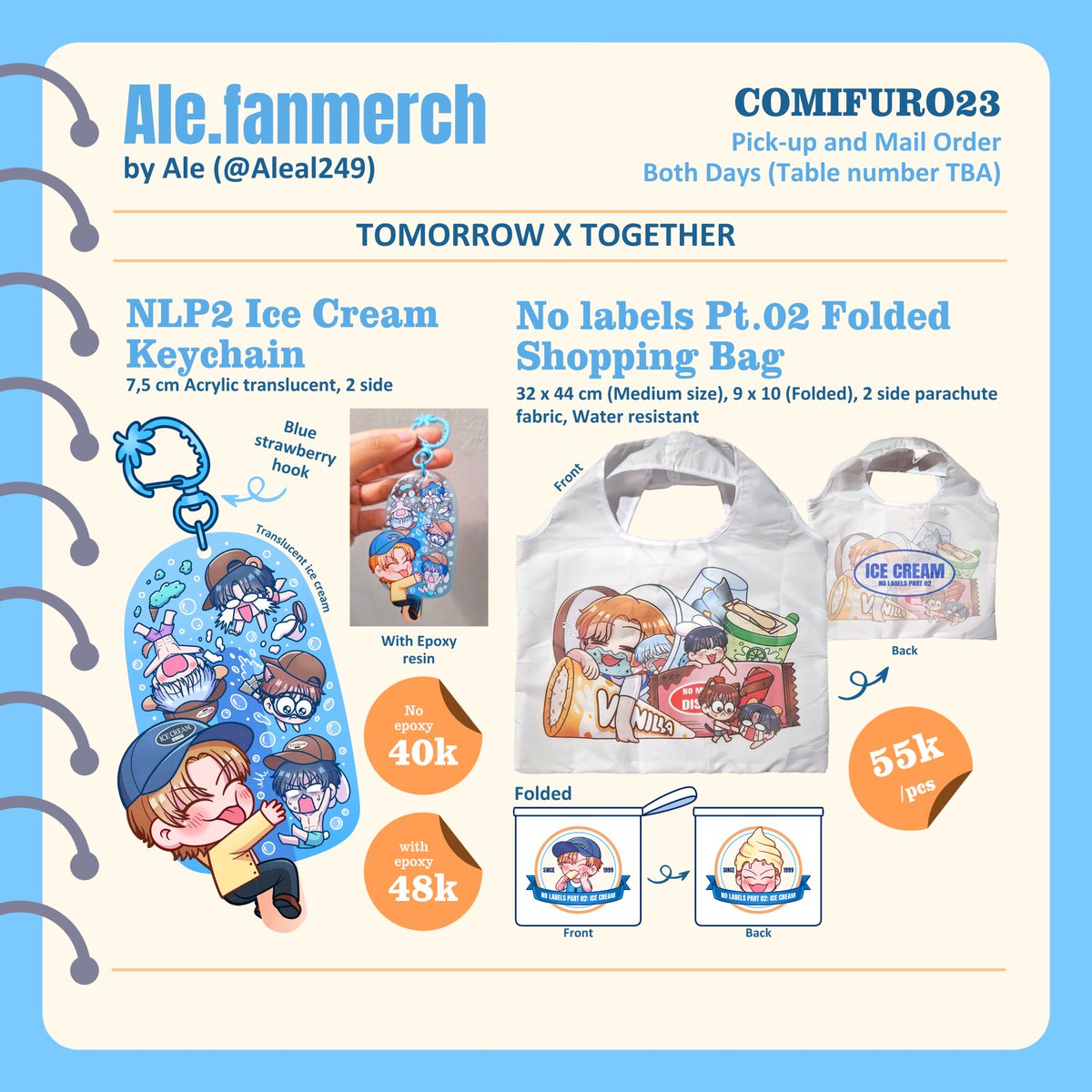 Aleal249's tweet photo. Like n share are appreciated❤️

⭐️#Comifuro23 Pre-Order is now open⭐️

📆 PO: 16 - 27 August 2026
❤️‍🔥 Fandom: TXT, Original, Nozaki, Kusuriya, Frieren, Sasamiya, Hirakagi, Dunmeshi

DM for WW GO💌

#cf23 #CF23Catalogue

(1/5) Pick-up and Online Order Form Below👇 https://t.co/M4tgo0t20S