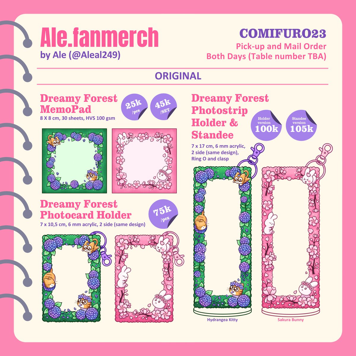 Aleal249's tweet photo. Like n share are appreciated❤️

⭐️#Comifuro23 Pre-Order is now open⭐️

📆 PO: 16 - 27 August 2026
❤️‍🔥 Fandom: TXT, Original, Nozaki, Kusuriya, Frieren, Sasamiya, Hirakagi, Dunmeshi

DM for WW GO💌

#cf23 #CF23Catalogue

(1/5) Pick-up and Online Order Form Below👇 https://t.co/M4tgo0t20S
