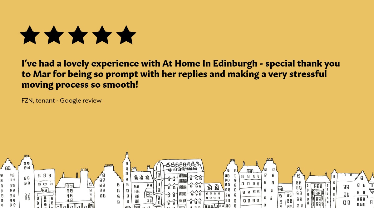 AtHomeInEdin's tweet photo. 🏠😊 This, folks, is the benefit of choosing a small, family-run business to manage your property.

The result?

Peace of mind for our landlords, peace of mind for our tenants, and lots of lovely five star reviews and kind words about our team!

#EdinburghProperty #RealEstate https://t.co/ccfYc5gVr6