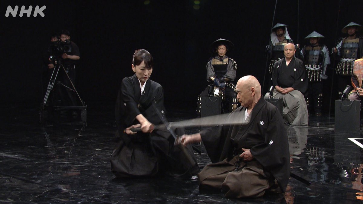 NHK_PR's tweet photo. 【今週見る番組】

　明　鏡　止　水 

　戦　国　の　武

「 #豊臣兄弟 の時代」の戦い方を徹底解剖。戦国武術を骨太にとことん味わい尽くします。

 #明鏡止水
19（水）夜10:00［総合］
https://t.co/tYQGpsX3Bi https://t.co/oQueHWM4LL