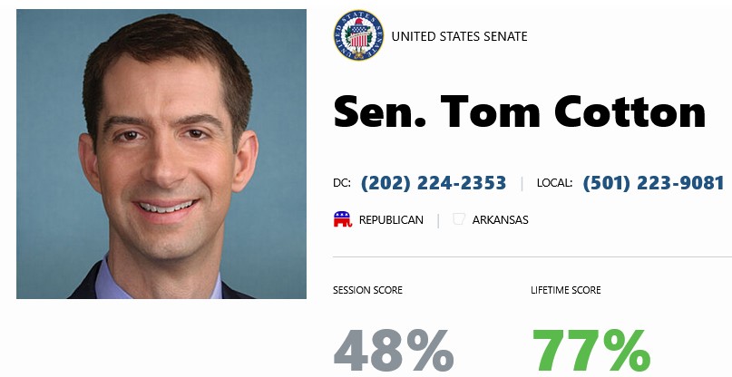 ShakesandBerry's tweet photo. @FFT1776 He's one of Thune's goons.  Always has been.  These are all saboteurs of Trump and America. https://t.co/sBPnQzatqT