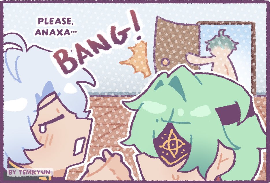 temkyun_'s tweet photo. [4-koma] #1 wrong parents…?
#phainon #anaxa #lohen https://t.co/ClOZueO8Ow