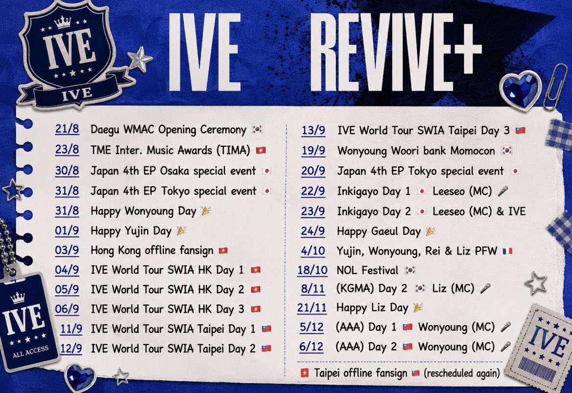 sincity37067001's tweet photo. @IVEstarship Schedules Update โ
#IVE #์์ด๋ธ #ใขใคใด #REVIVE_PLUS #SHOW_WHAT_I_AM #IVE_WORLD_TOUR
Todayโจ 260816
Starship Day (Caribbean Bay) ๐ฐ๐ท https://t.co/YElPAy7J5f