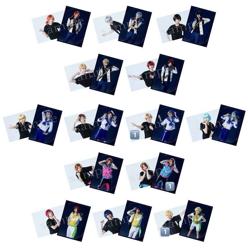 spom_4's tweet photo. 【交換譲渡】
あんステ ステライ 10th Anniversary Live ランダムブロマイド ランブロ　クリアカード クリカ

譲➞英智 渉 桃李 弓弦 千秋 奏汰 鉄虎 翠 忍 斑 凪砂 日和* 茨 ジュン* 司 光 友也 ゆうた 宙
(詳細は画像参照、数字は枚数です)

求➞ランブロ ジュン(縦)、クリカ ジュン
定価＋送料

➞ https://t.co/FDkxJJ4jSV