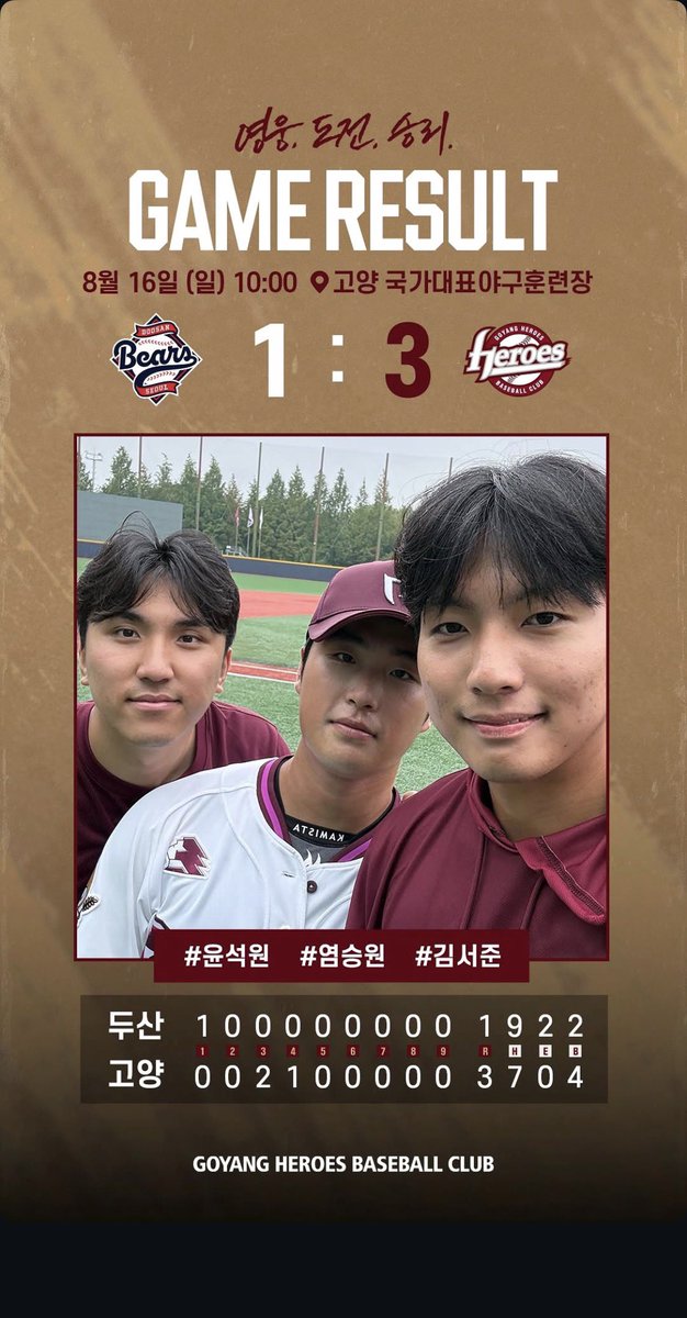 real_man_jun122's tweet photo. 260816 수훈선수

김서준 https://t.co/ZJhasIlytX