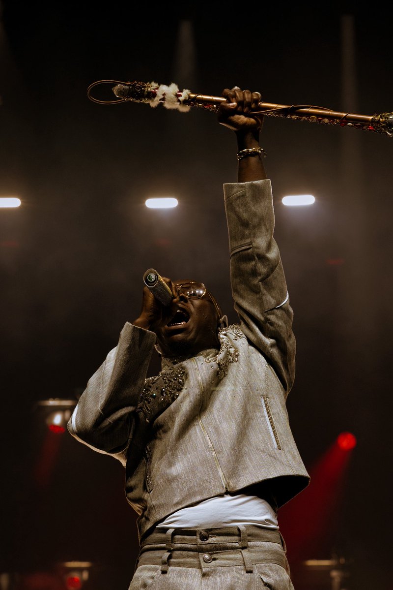 stonebwoy's tweet photo. DULEGBA🐆🌋 @BHIMFESTIVAL https://t.co/GFdIggB9uv