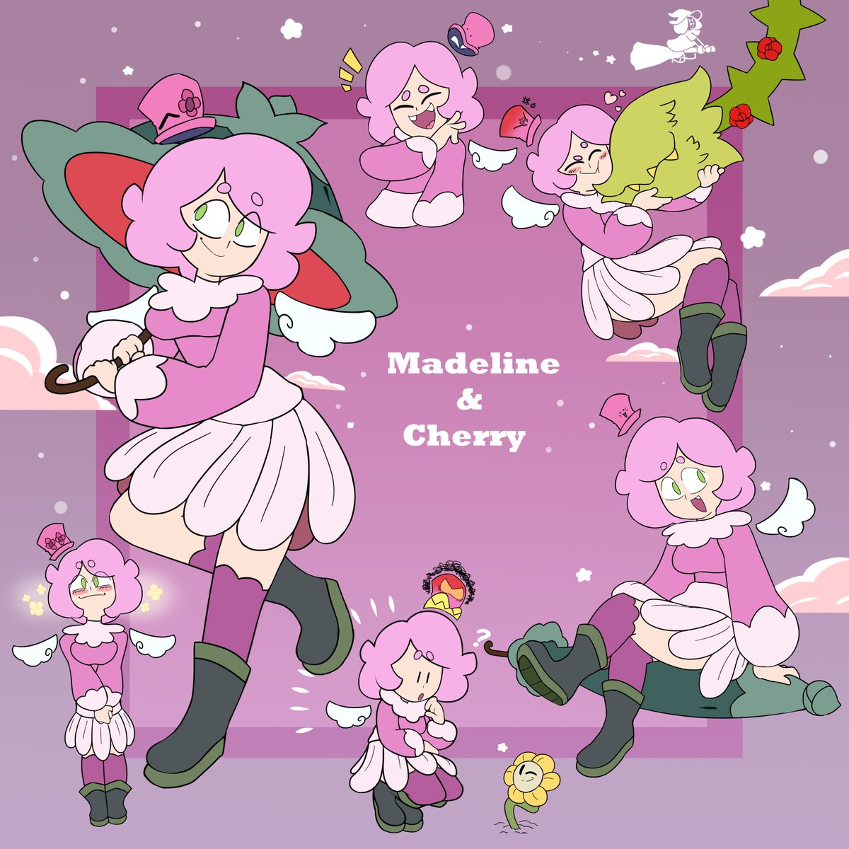 TheMiloArts's tweet photo. Madeline repost but Twitter removed it but look at my pink child once again https://t.co/8FByK3ebOA