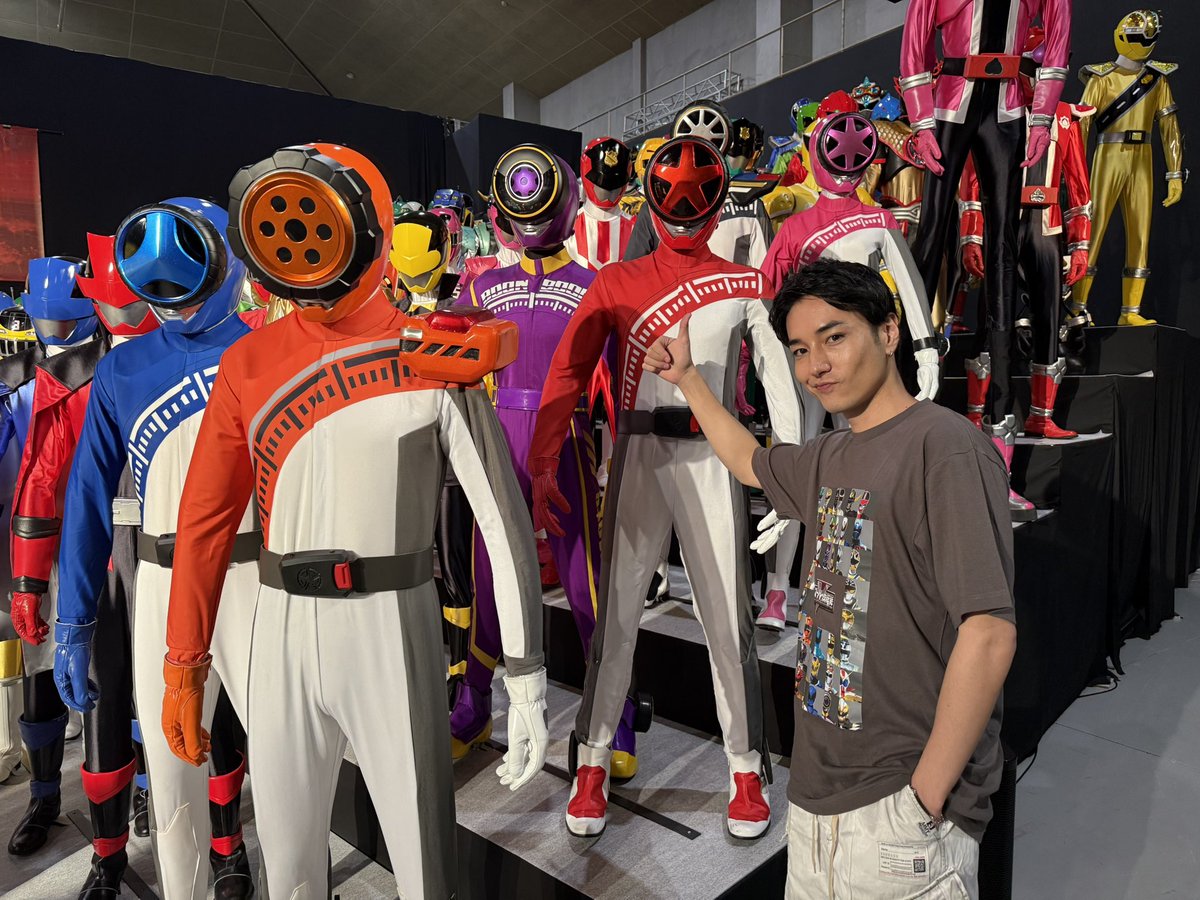 yuu_mi0403's tweet photo. #全スーパー戦隊展 
ブンブンジャーNIGHT
ありがとうございました🛞

久々のブンブンジャー！！！
こいつはカオスだ！！！

また会える時は大也も👍 https://t.co/5LyUe7FLj6