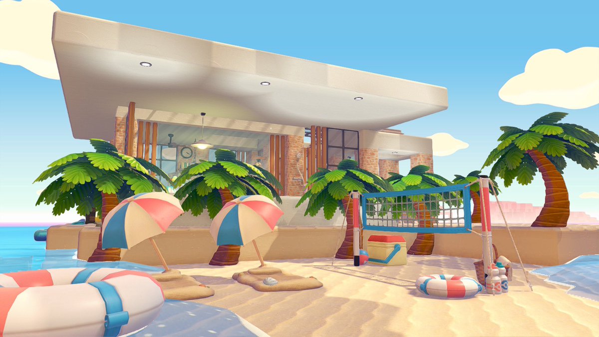 marunom_pokopia's tweet photo. うみぞこのリゾートヴィラ🏝️
#ぽこあポケモン　#ぽこポケ
#pokopia https://t.co/FvrZ48b3mJ