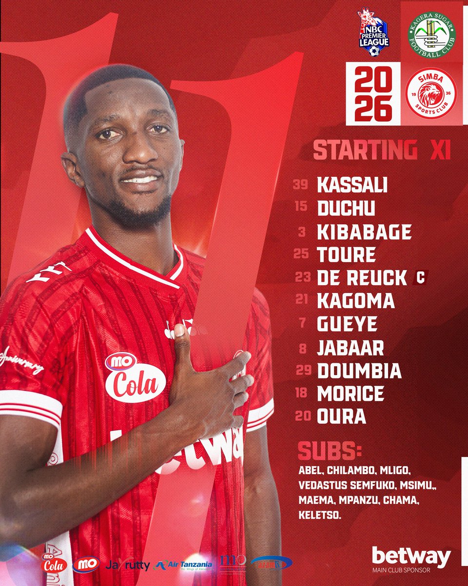 SimbaSCTanzania's tweet photo. Kikosi cha kufungua msimu. #NBCPremierLeague #NguvuMoja https://t.co/yXmDkHaCY6