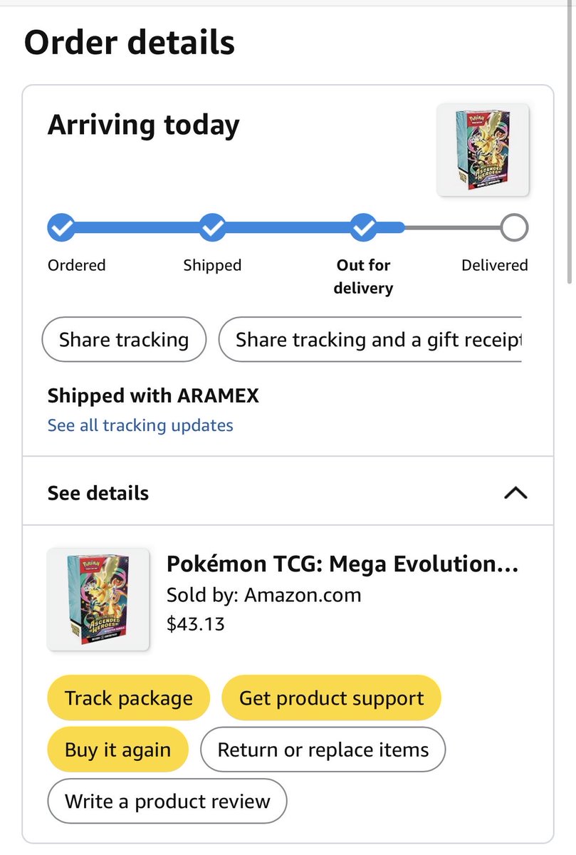 PokeShizi's tweet photo. Thank you @amabot_app for this amazing purchase 🙏❤️ https://t.co/aNLsJb8BTL