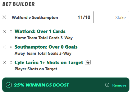cleanupcrewbets's tweet photo. π¨ WATFORD π SOUTHAMPTON π¨
Sunday EFL action is here! β½οΈπ₯
Weβve got the Bet Builder locked in for Watford v Southampton. π―
Time to see if we can get another one over the line. π°π§Ή
#WatfordFC #SaintsFC #EFL #BetBuilder #FootballBets #CleanUpCrew https://t.co/b1tOtL9OuQ