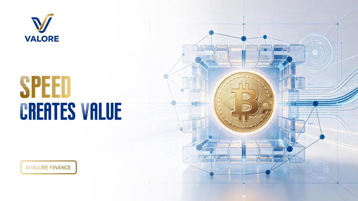 ValoreFinance's tweet photo. Financial infrastructure determines the speed of capital. https://t.co/Cc3gE4U3zE