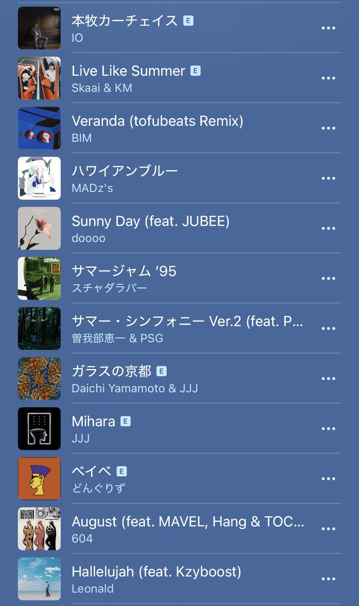 __ame0505__'s tweet photo. 夏に聞きたい日本語ラップを集めたプレイリスト作りました！！ https://t.co/MjbQP2sUgK