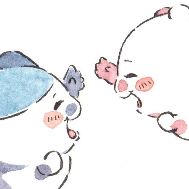 shirobutaz's tweet photo. ちいかわとハチワレ【友情】 https://t.co/MBDAy9bkOX