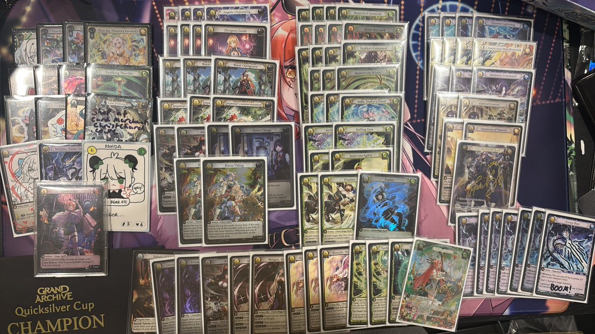 l_ucasis's tweet photo. QUICKSILVER CUP 2026 CHAMPION!!

still doesn’t feel real
Thanks to @FAir_Jordans for the massive help on the list and thanks to the entirety of @TeamPolaris2026 for the testing and support.

thanks to everyone for the amazing event
 @grandarchivetcg #grandarchive #GATCG https://t.co/9HWKR7XJyu