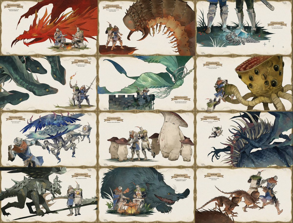 MCS_137's tweet photo. #DarkSouls  all about the monsters https://t.co/kRPq5Rp8lJ