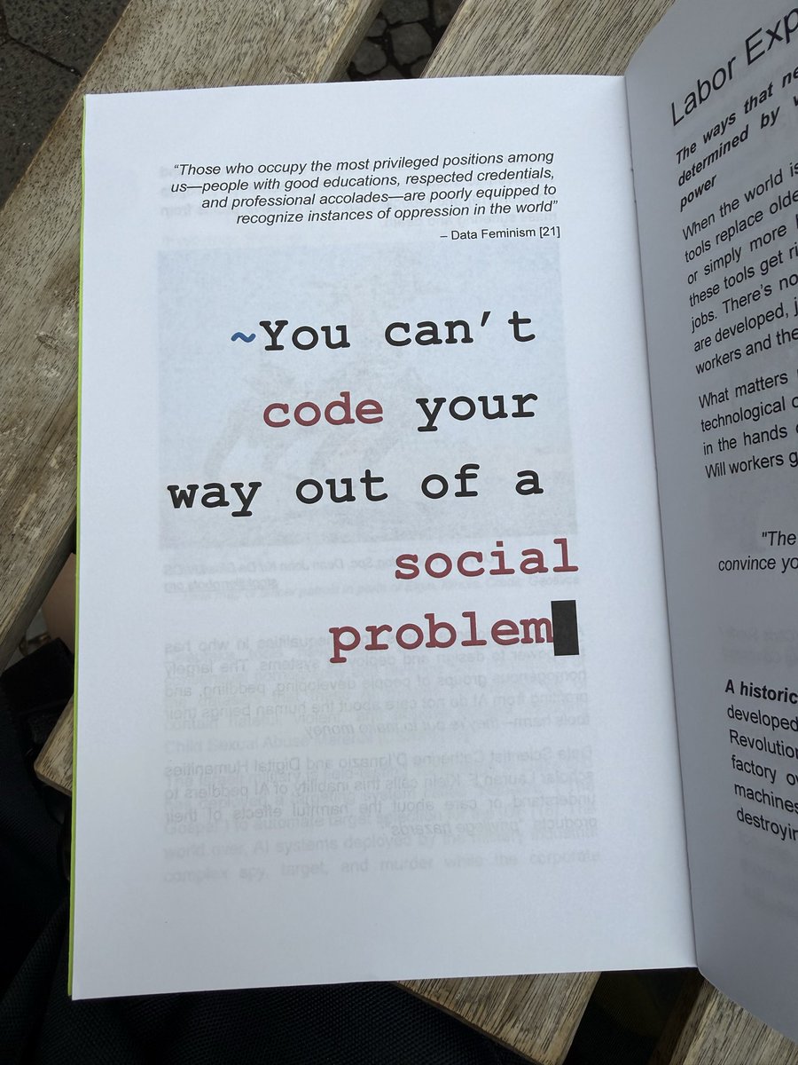 Mottobooks's tweet photo. AI MUST DIE 
Critical Perspectives on the State of Artificial Intelligence

Myke Walton, Cam Smith
2025

#berlinbookstore #parisbookstore #camsmith https://t.co/zAz7YezcIv
